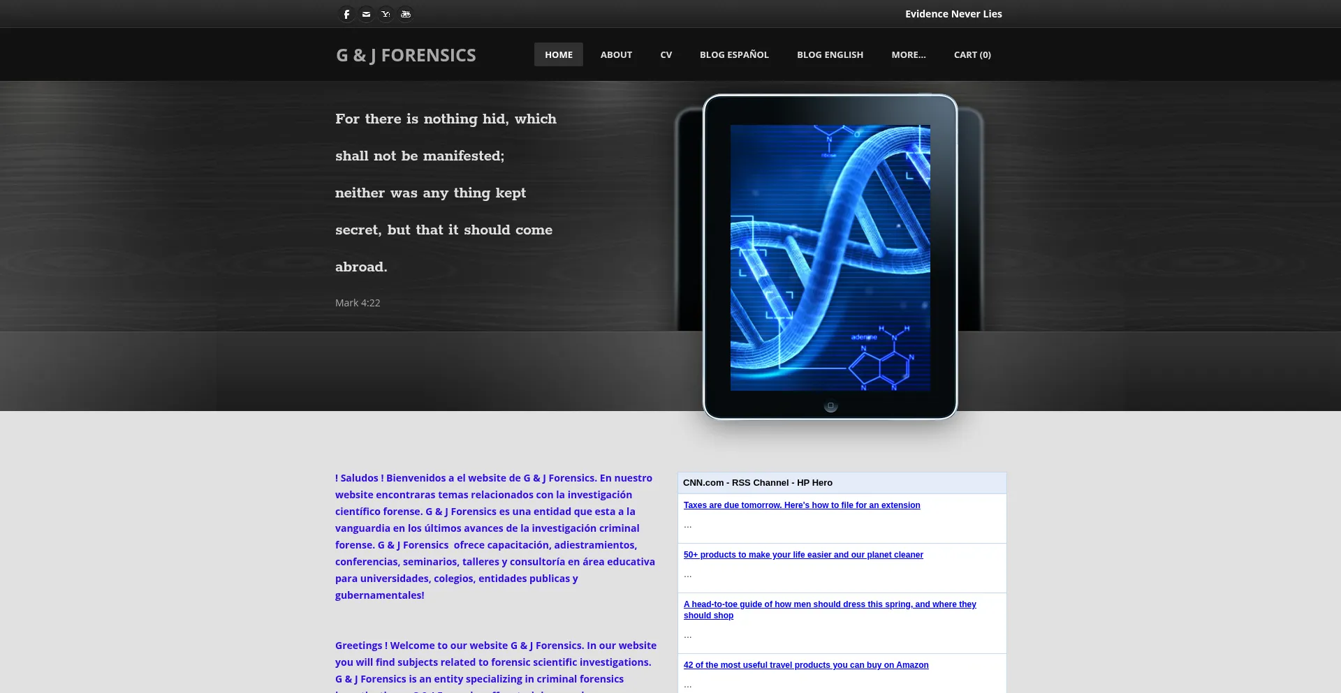 ¿És Seguro y Confiable Gjforensics.com?