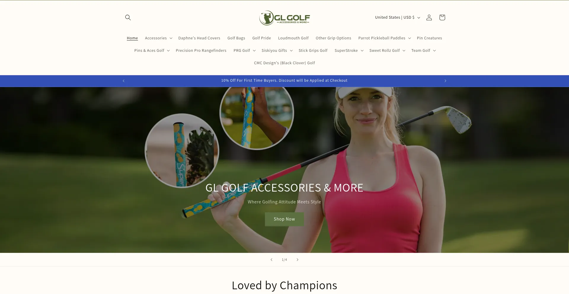 Glgolfaccessoriesmore.com