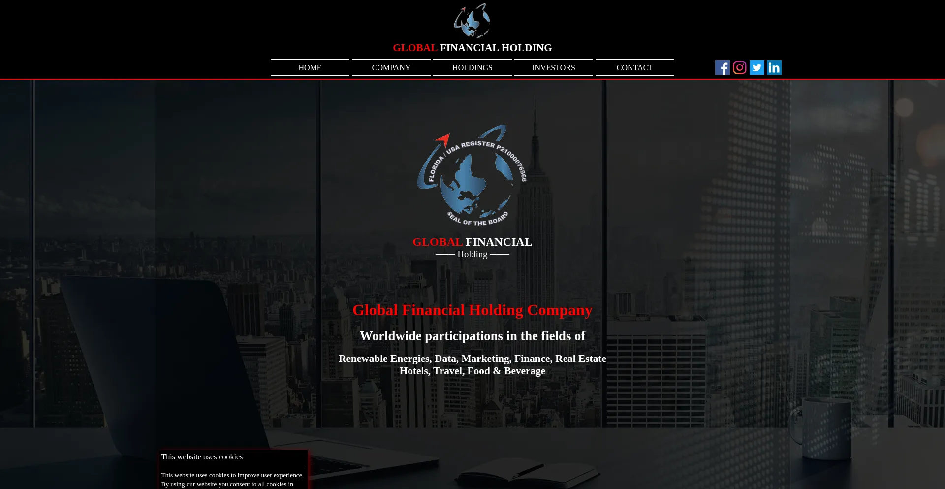 Global-financial-holding.com Screenshot