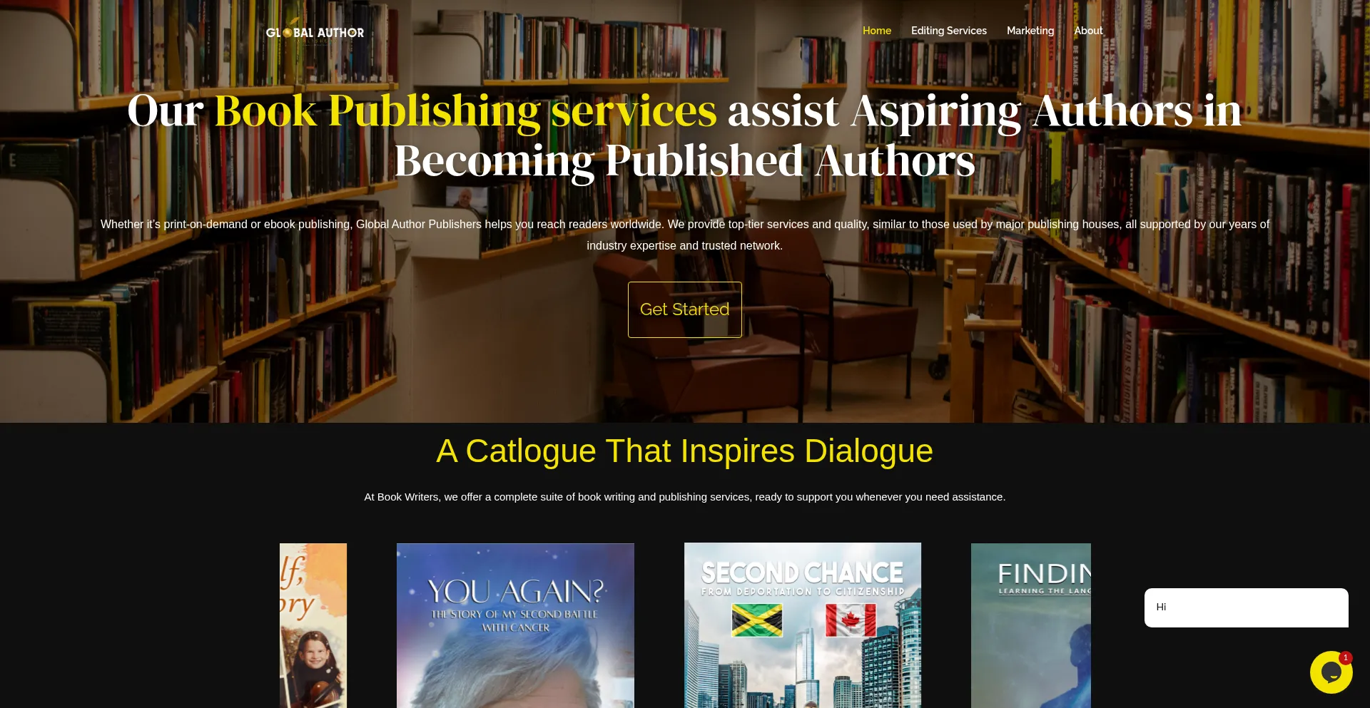 ¿És Seguro y Confiable Globalauthorpublishers.com?