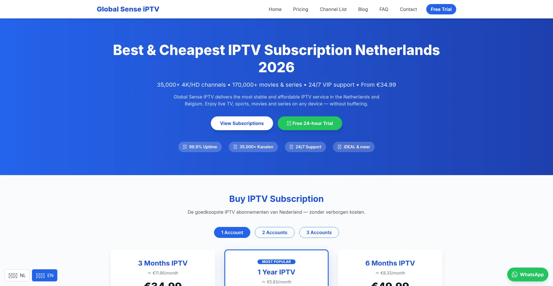 Globalsenseiptv.nl