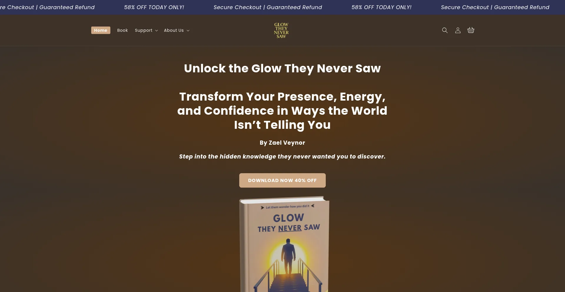 ¿És Seguro y Confiable Glowtheyneversaw.com?