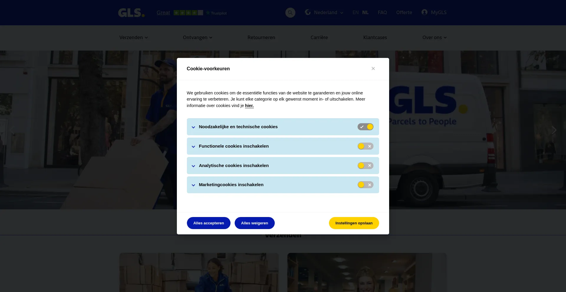 ¿És Seguro y Confiable Gls-netherlands.com?
