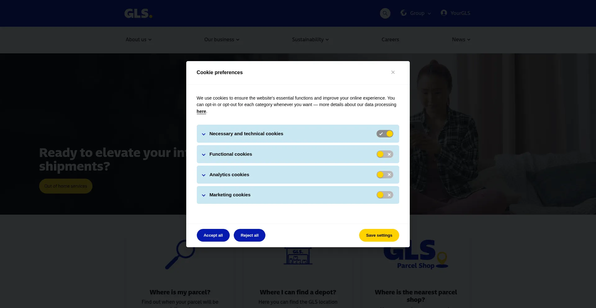 ¿És Seguro y Confiable Gls-spain.com?