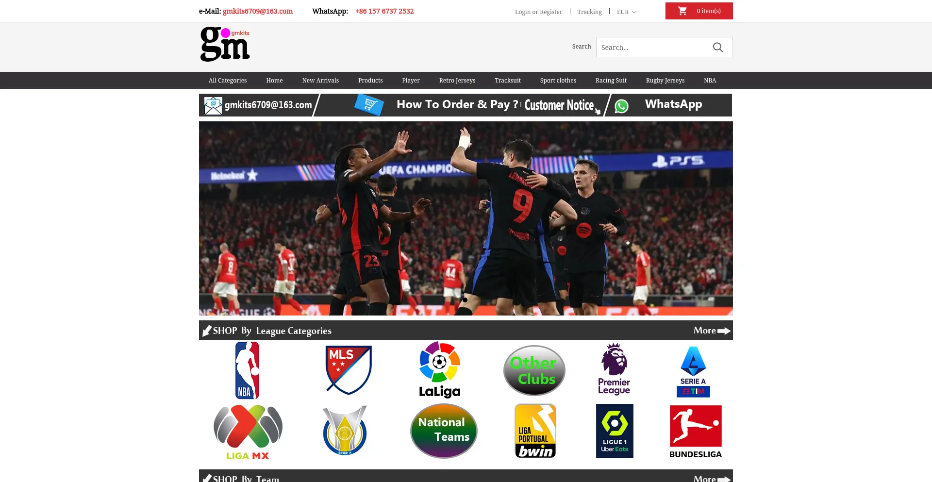 Website screenshot of Gmkitsb.com