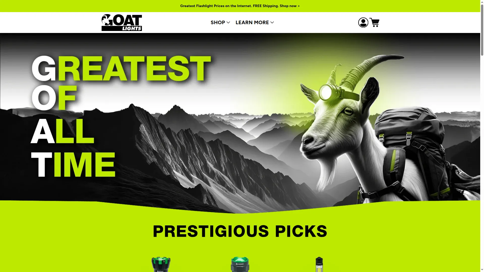 Goatflashlights.com