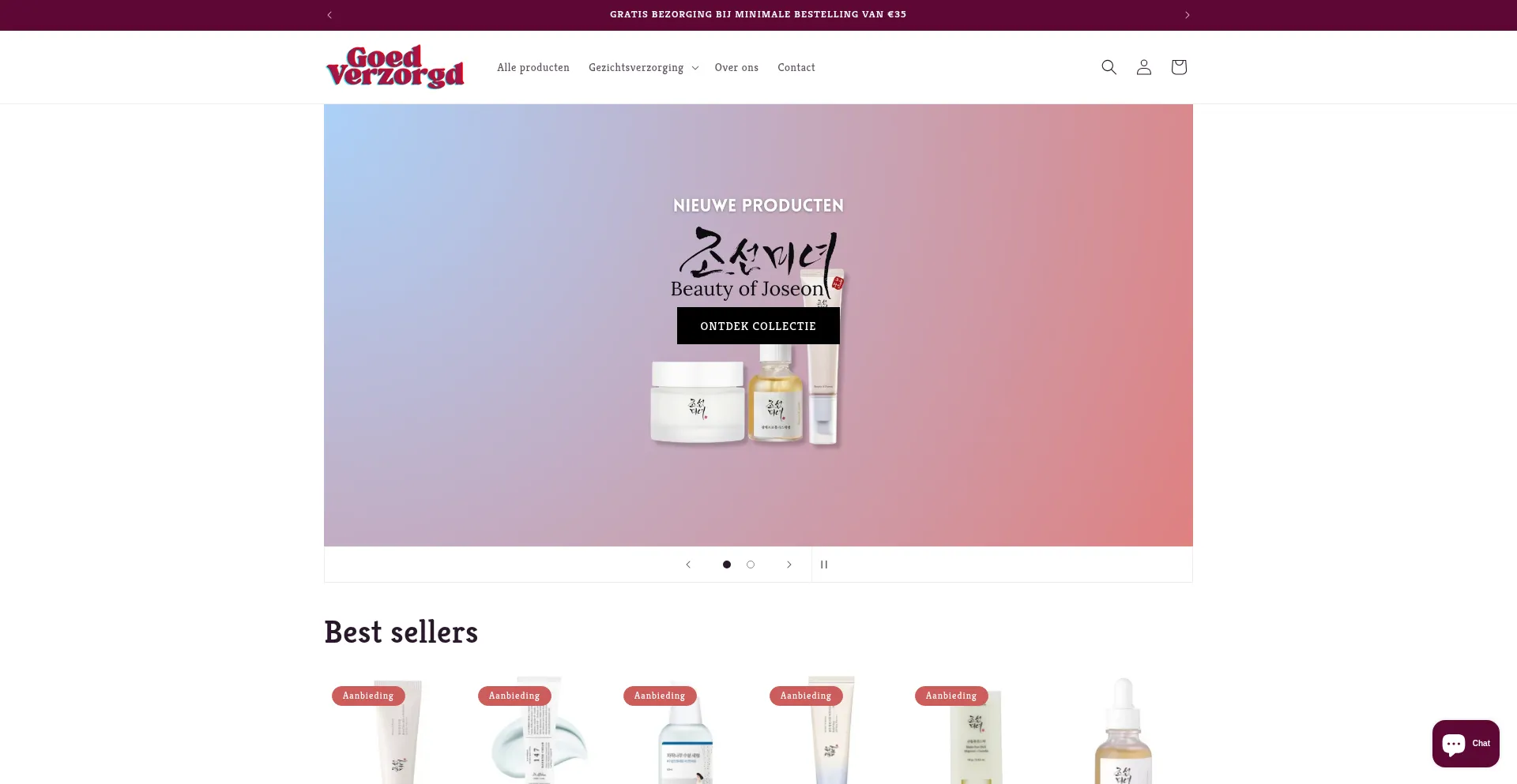 ¿És Seguro y Confiable Goedverzorgd.shop?