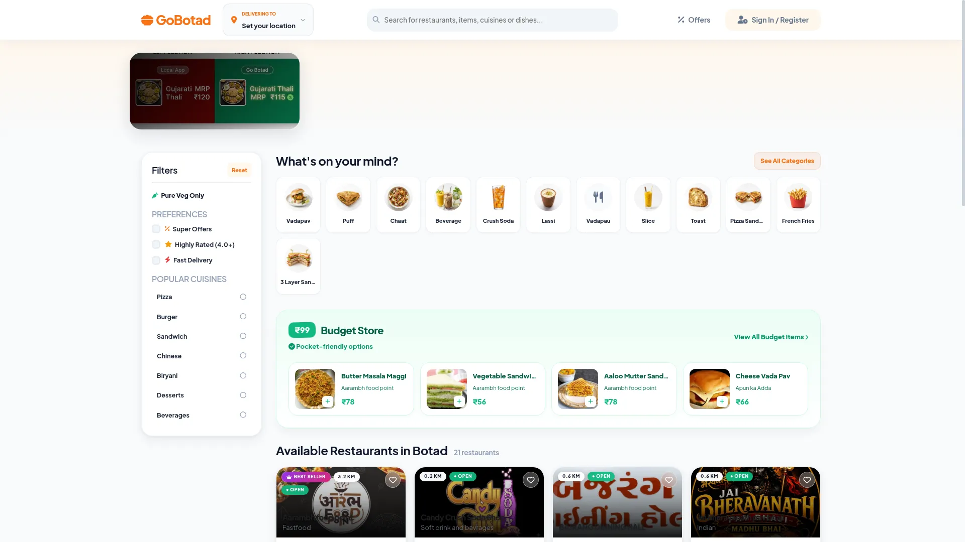 Gofoodz.in