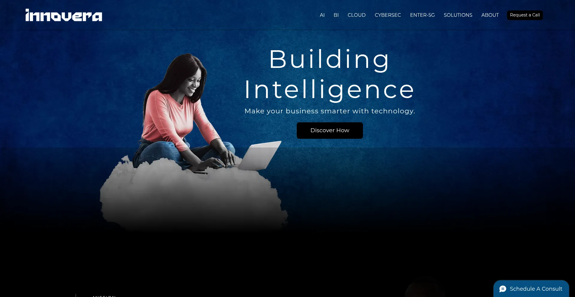 Website screenshot of Goinnovera.com