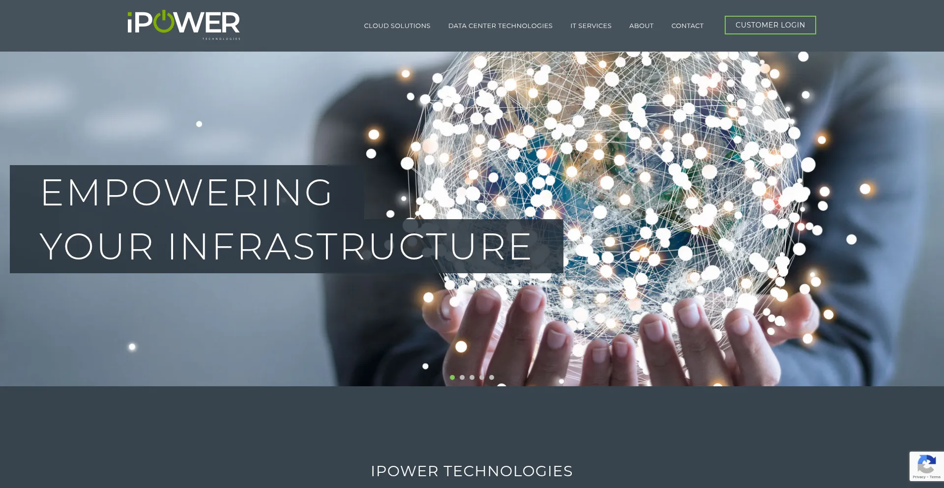 Website screenshot of Goipower.com