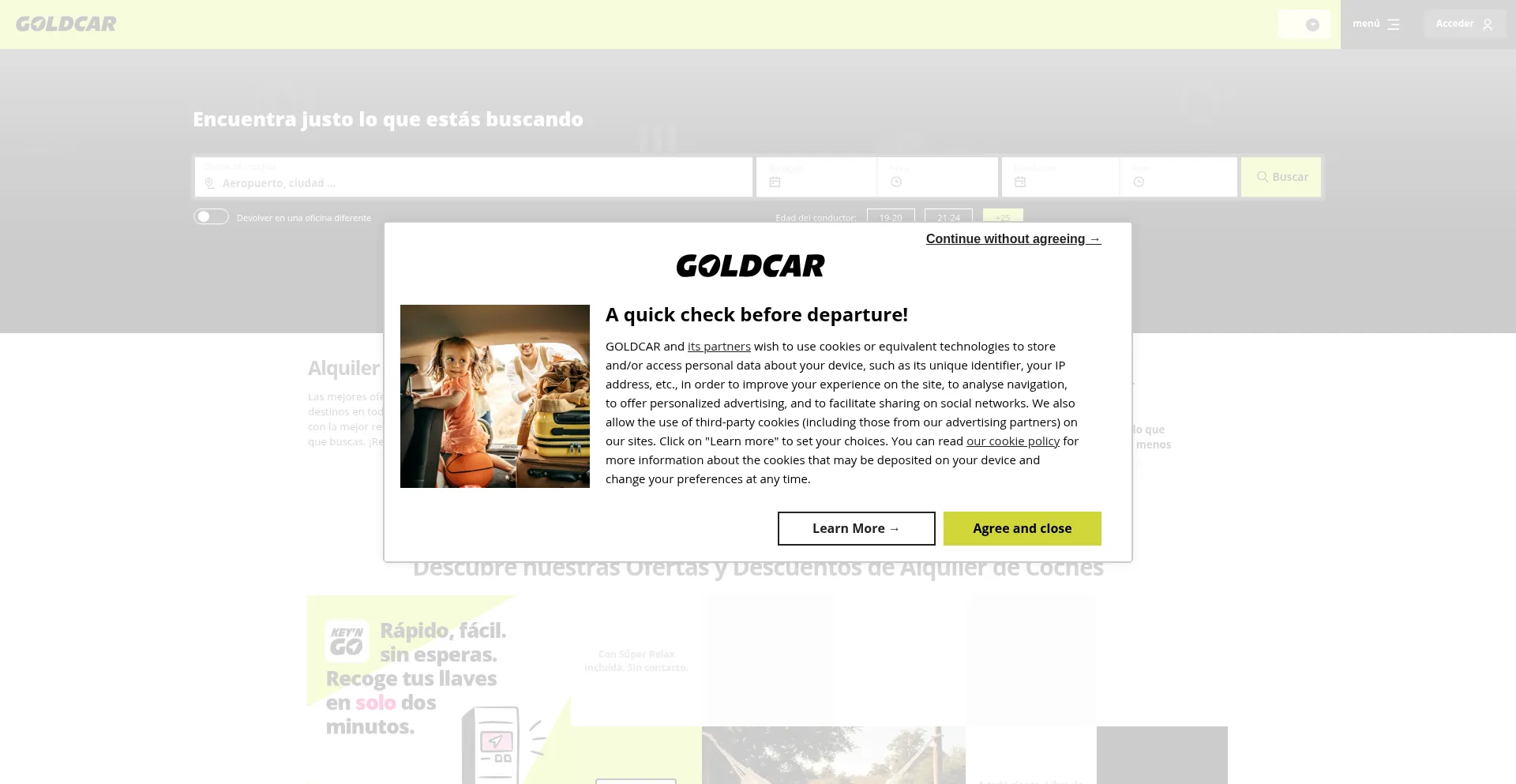 ¿És Seguro y Confiable Goldcar.es?