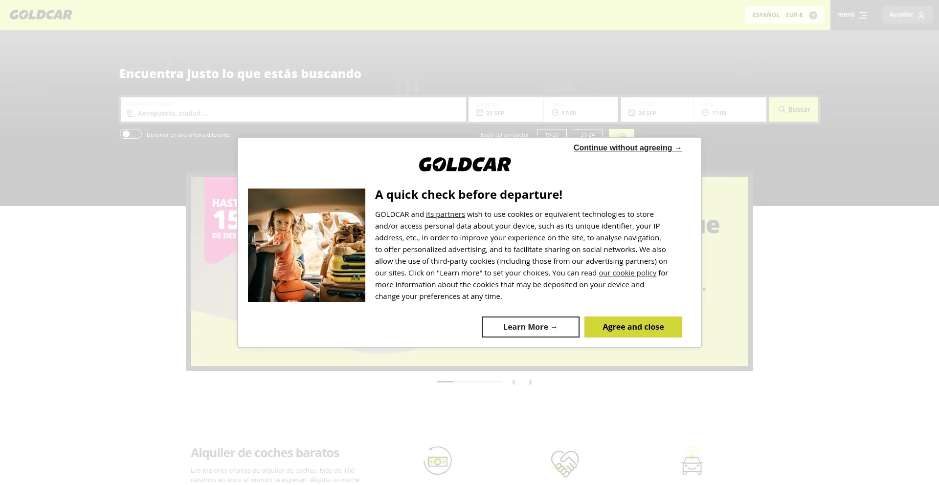 Goldcar.gr Screenshot