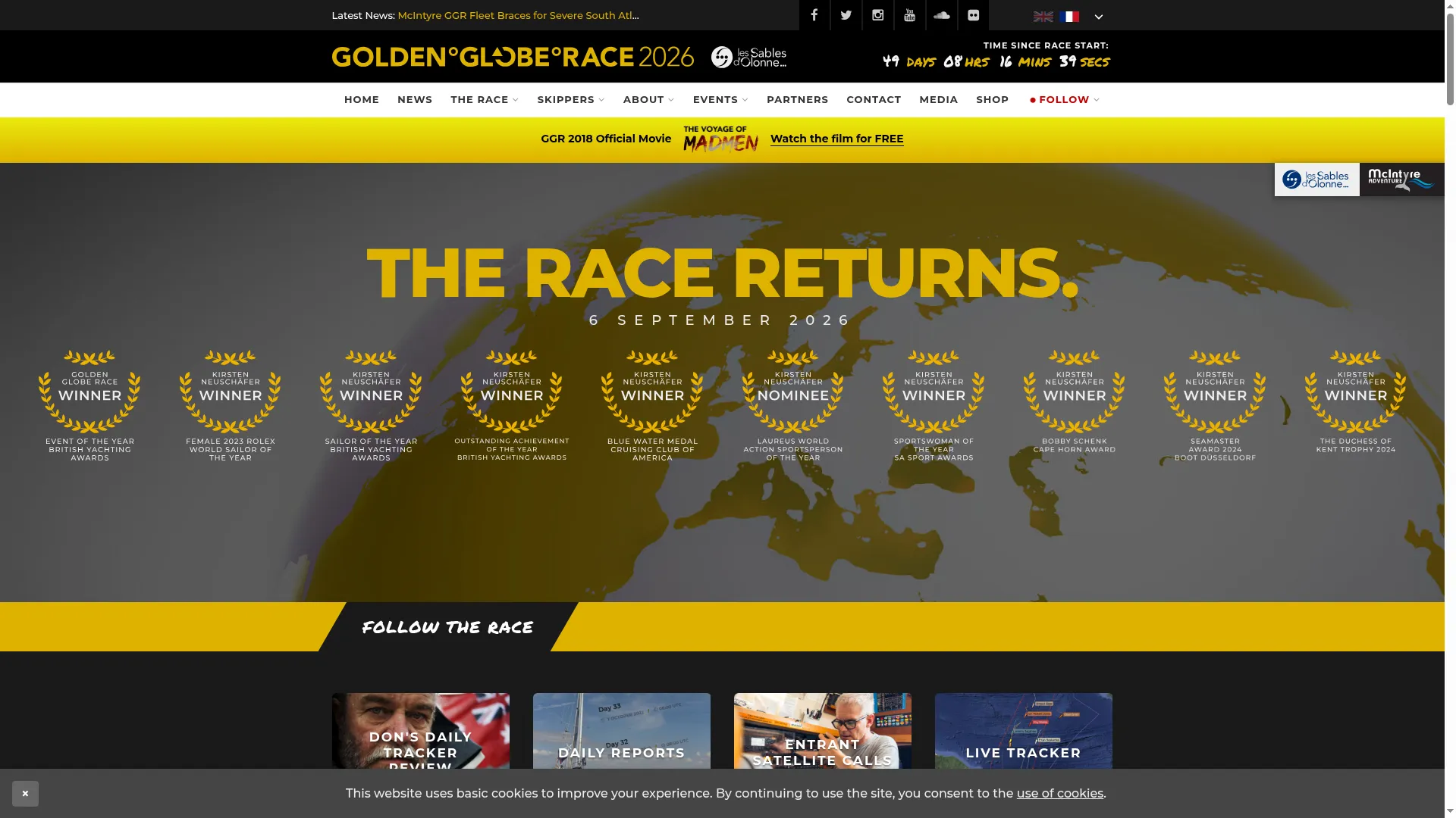 Goldengloberace.com