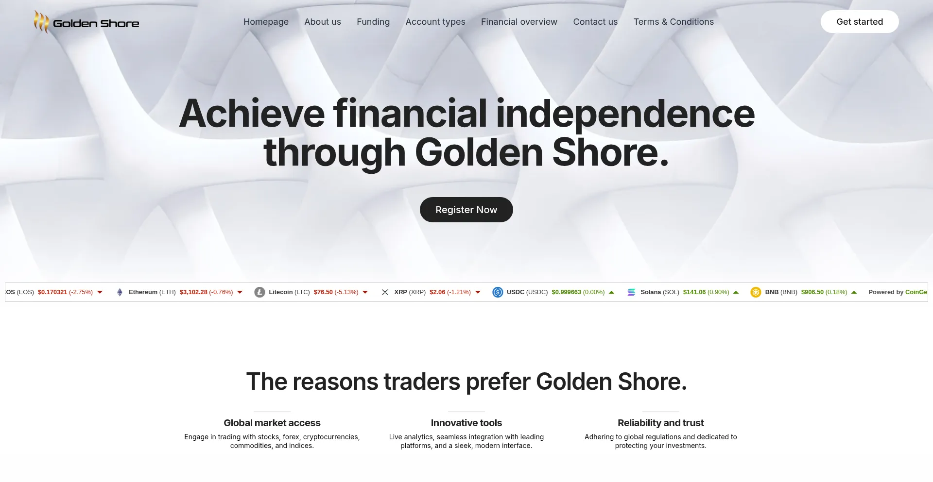 Goldenshore-ltd.com