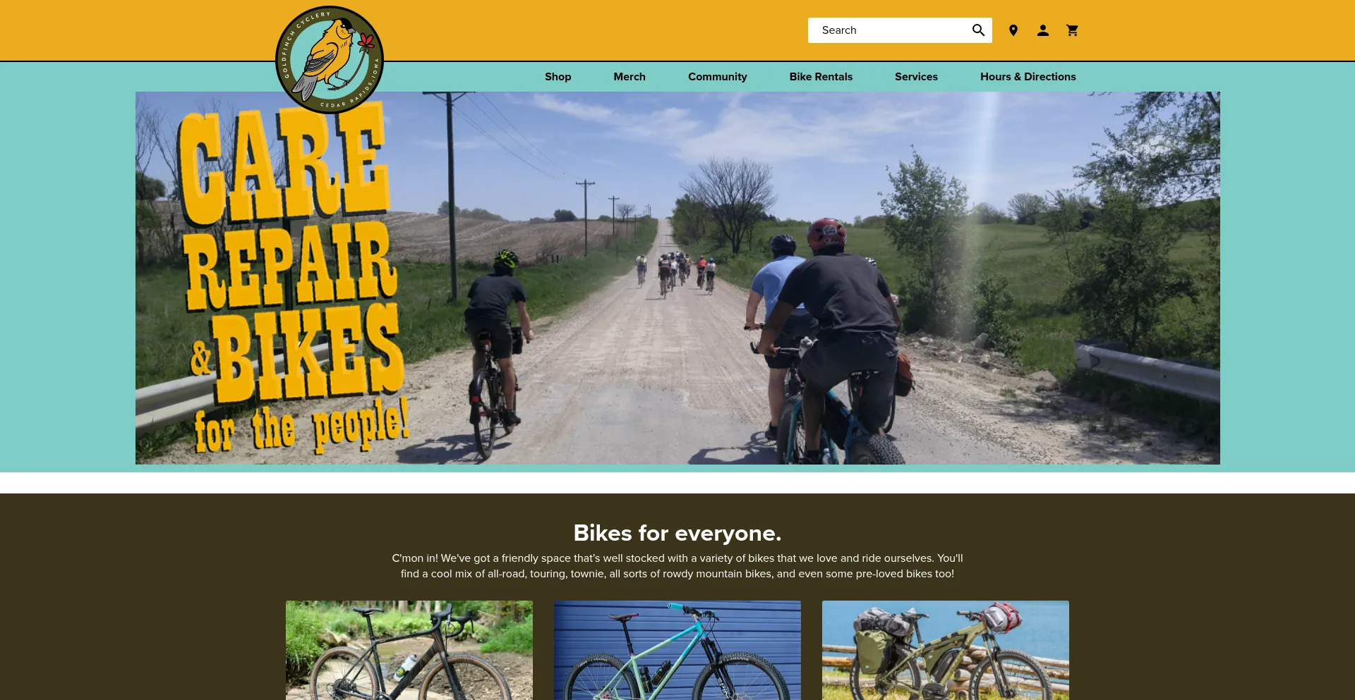 Goldfinchcyclery.com