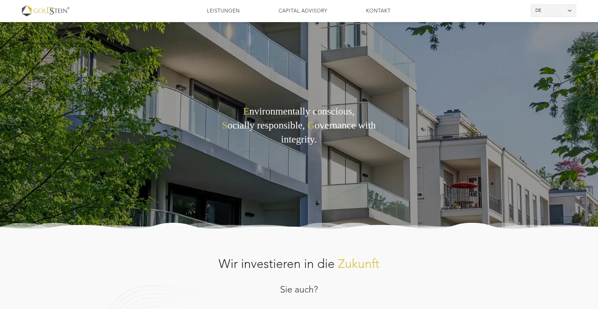 Goldstein-holding.de Screenshot