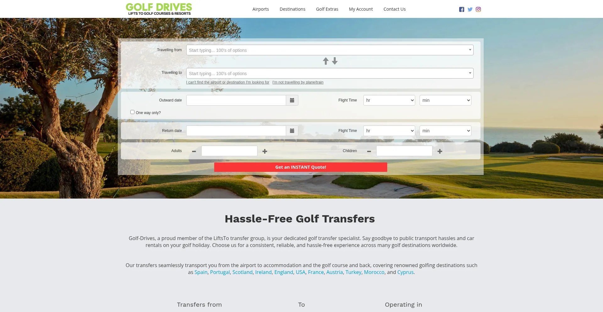 ¿És Seguro y Confiable Golf-drives.com?