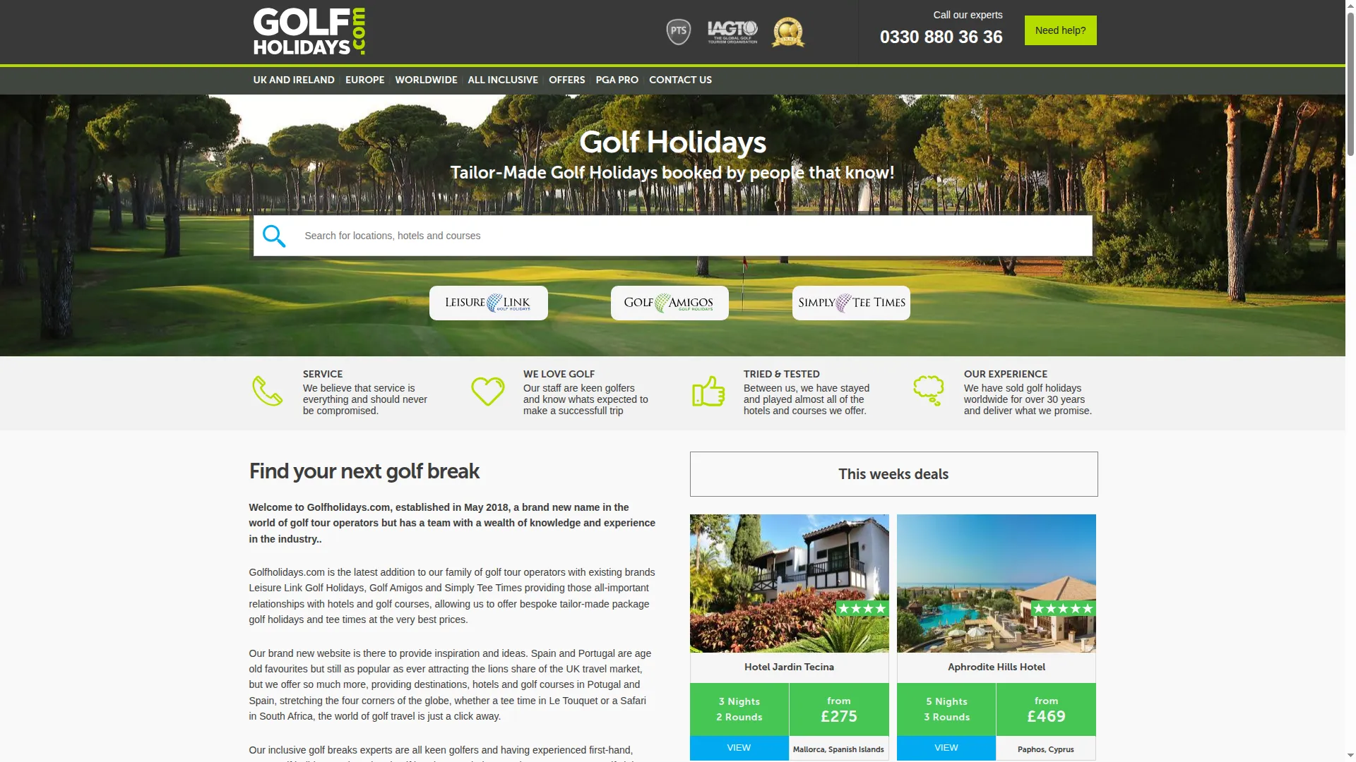 Golfholidays.com