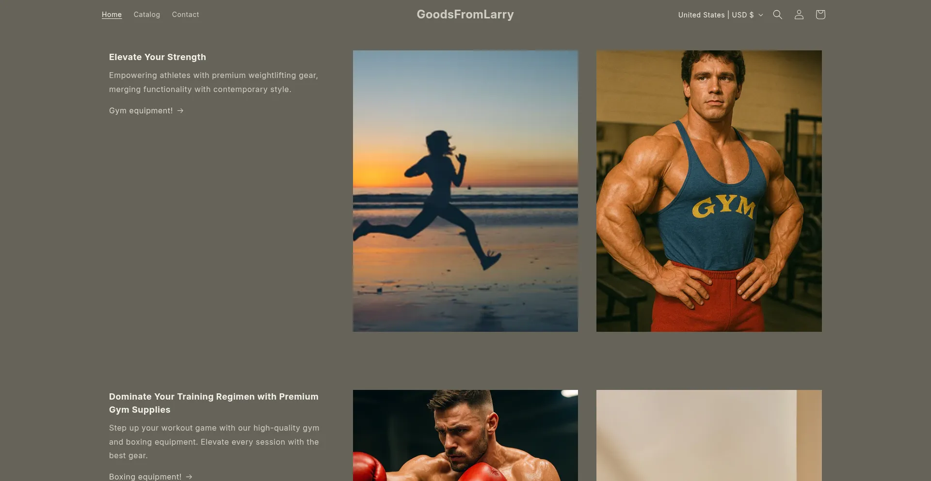 Goodsfromlarry.myshopify.com Screenshot
