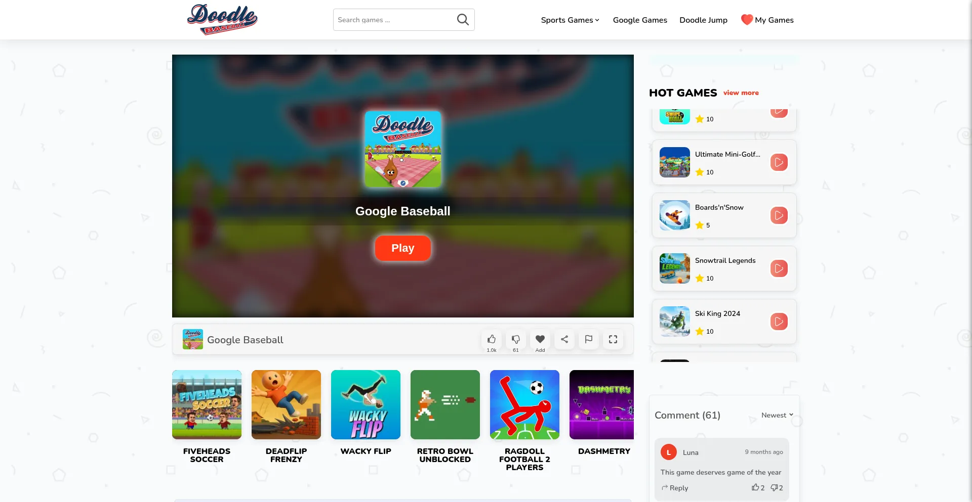 Googlebaseball.io