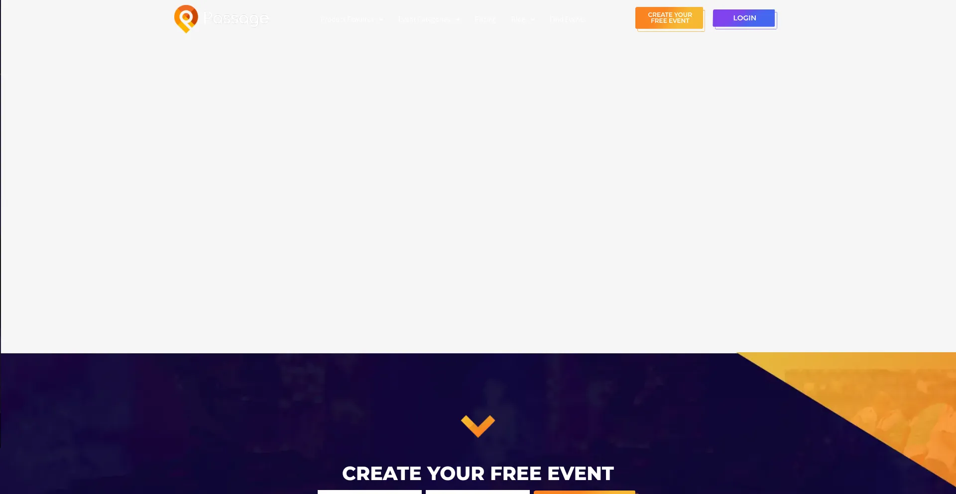 Website screenshot of Gopassage.com