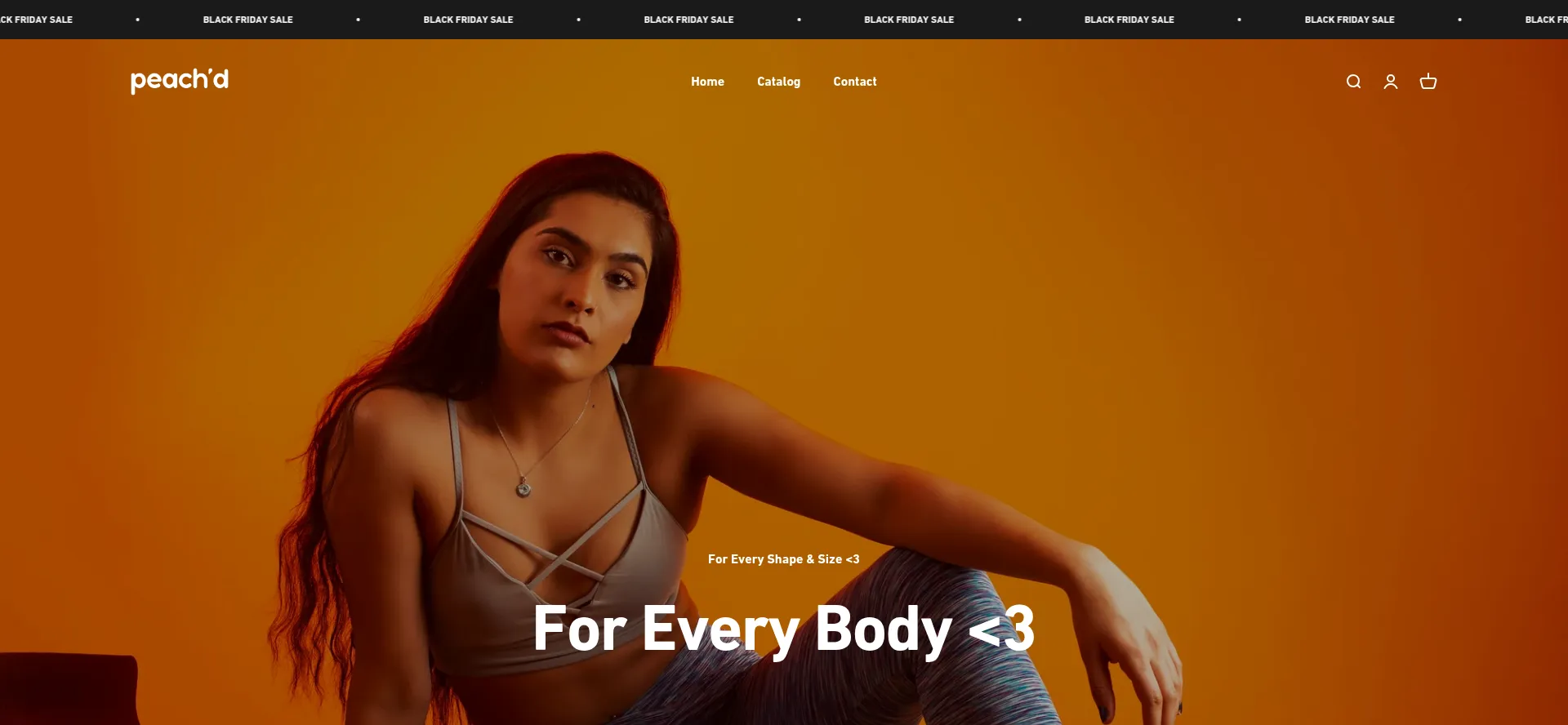 Website screenshot of Gopeachd.com
