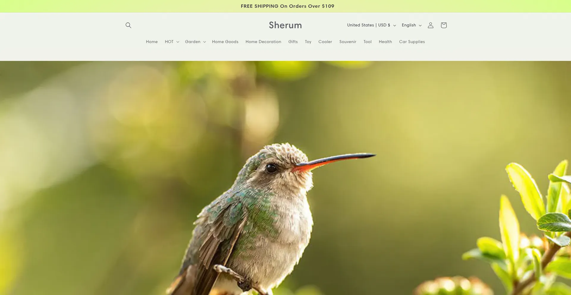 Website screenshot of Goredny.com