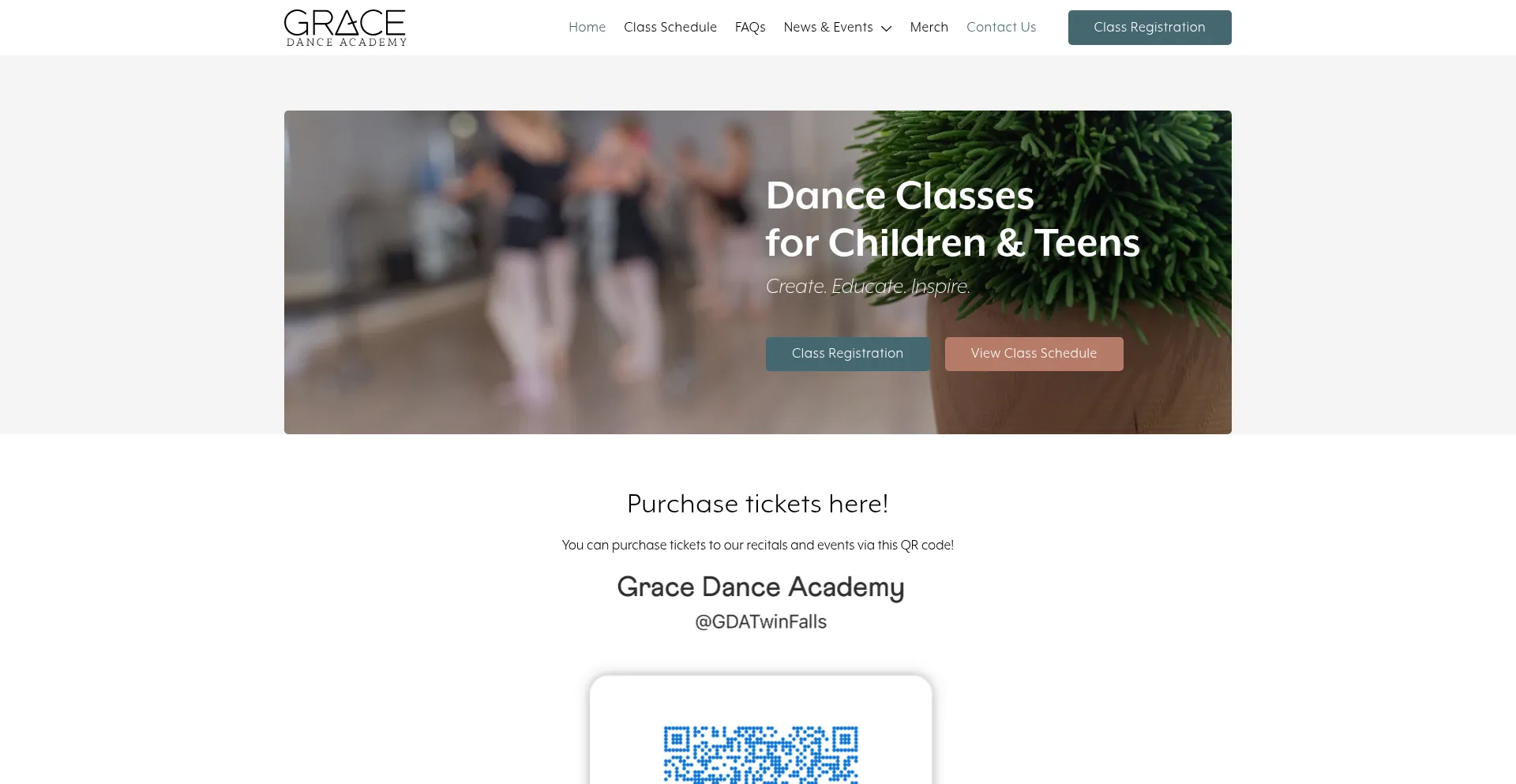 Gracedanceacademy.net