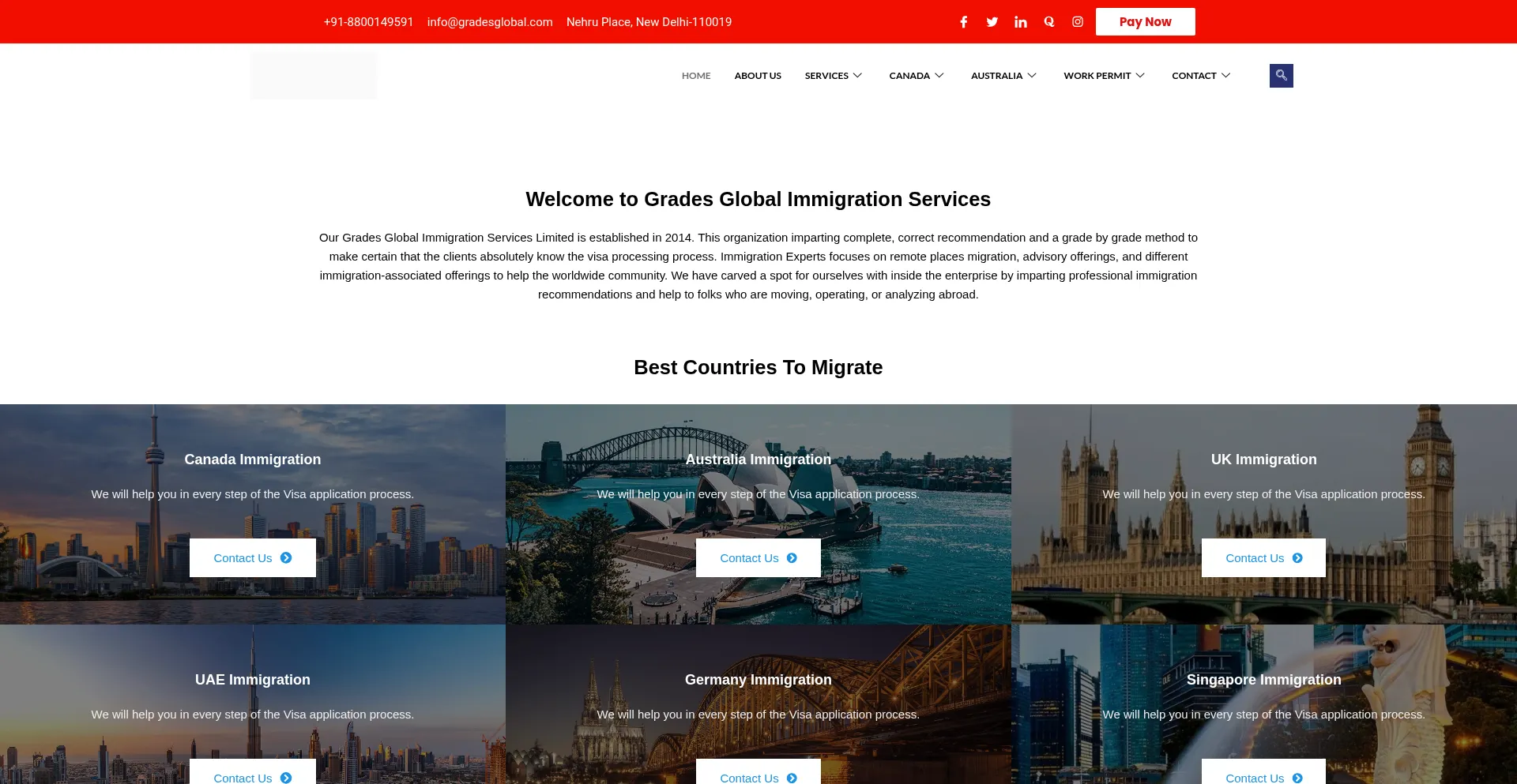 ¿És Seguro y Confiable Gradesglobal.com?