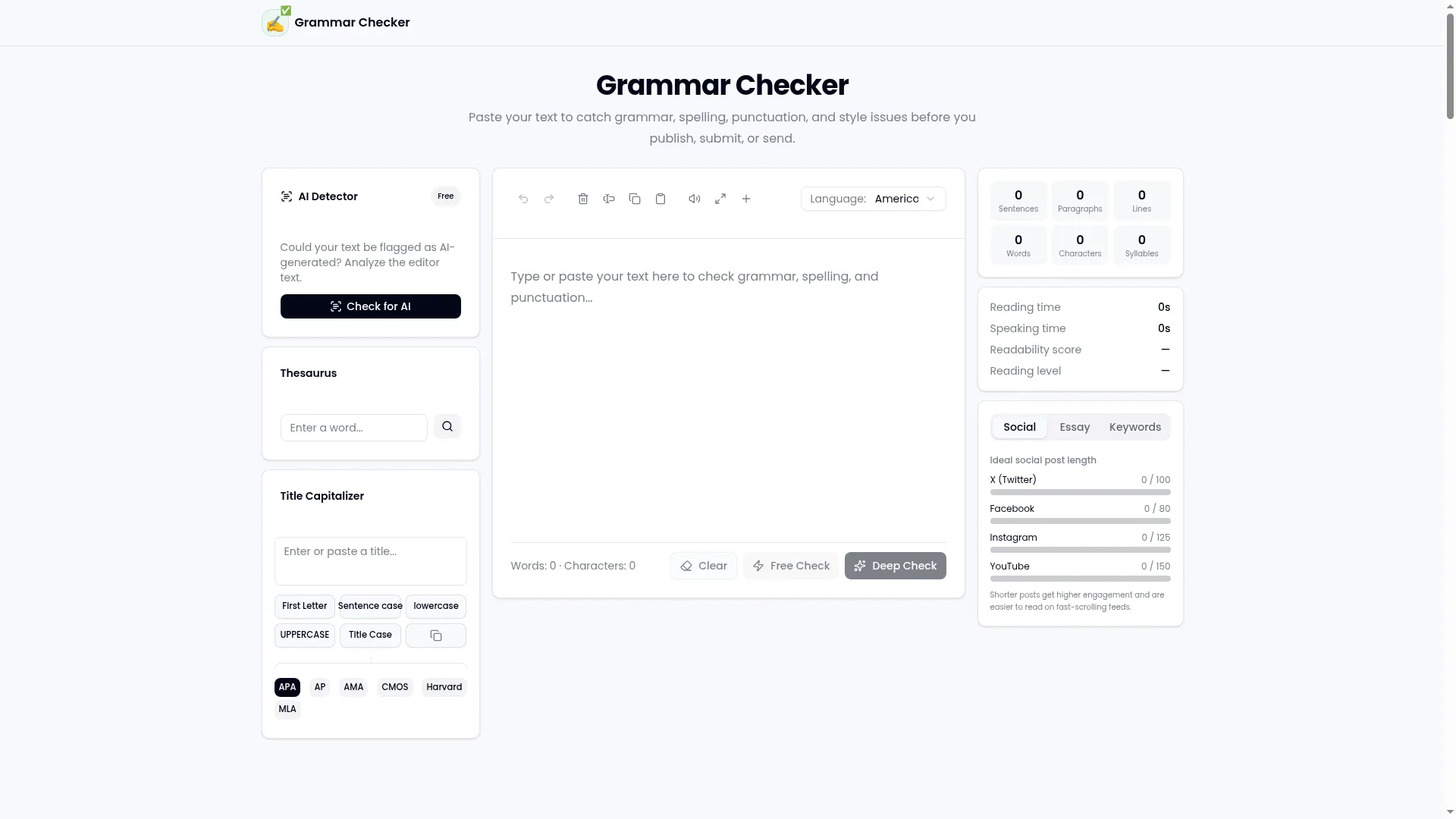 Grammarchecker.ai