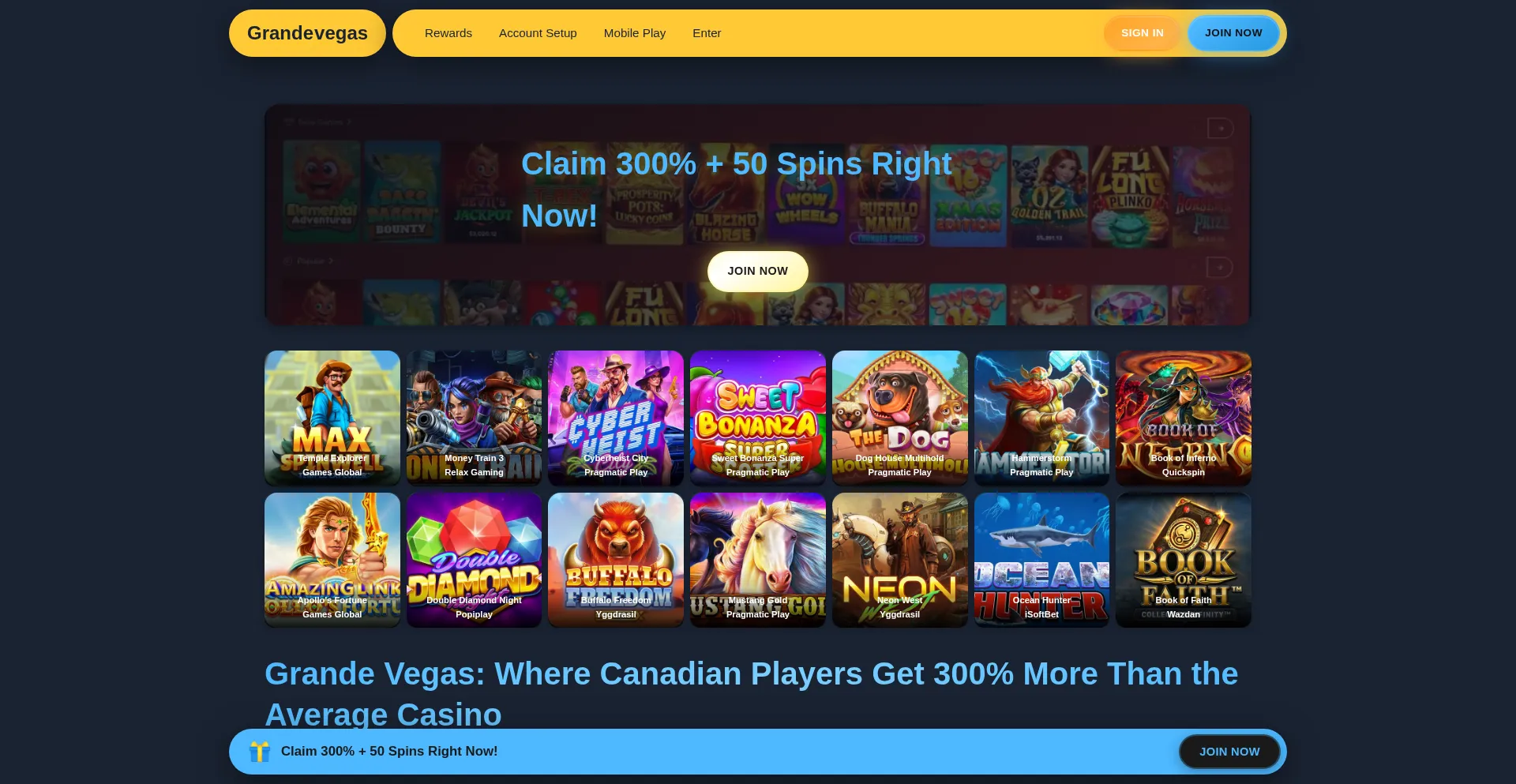 Grande-vegas-ca.com