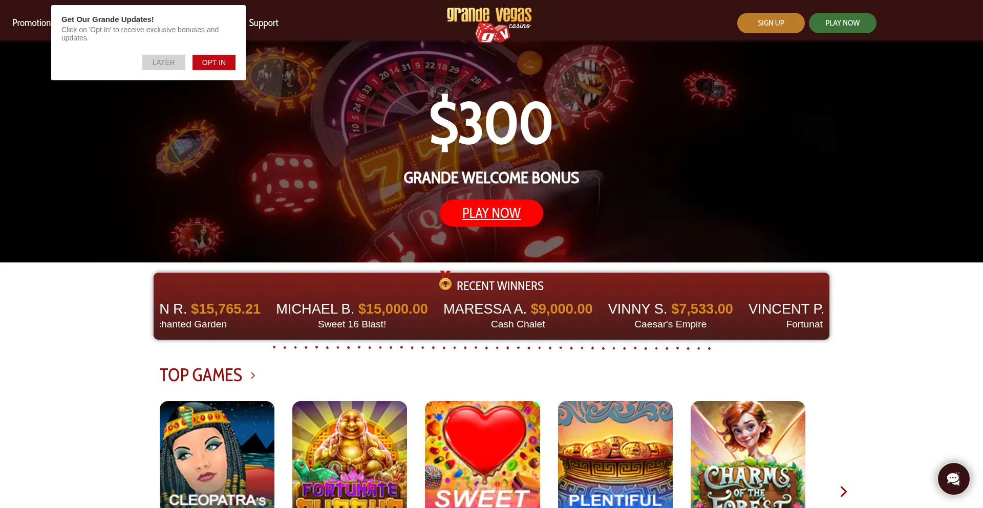 ¿És Seguro y Confiable Grandevegascasino.com?