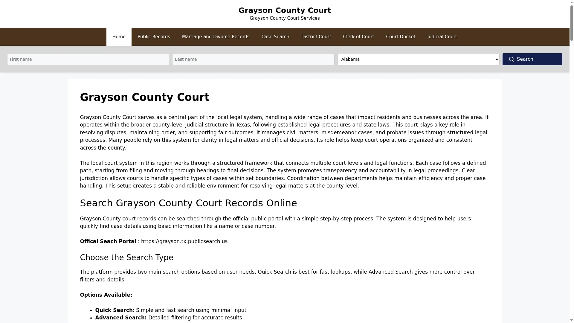 Graysoncountycourt.org