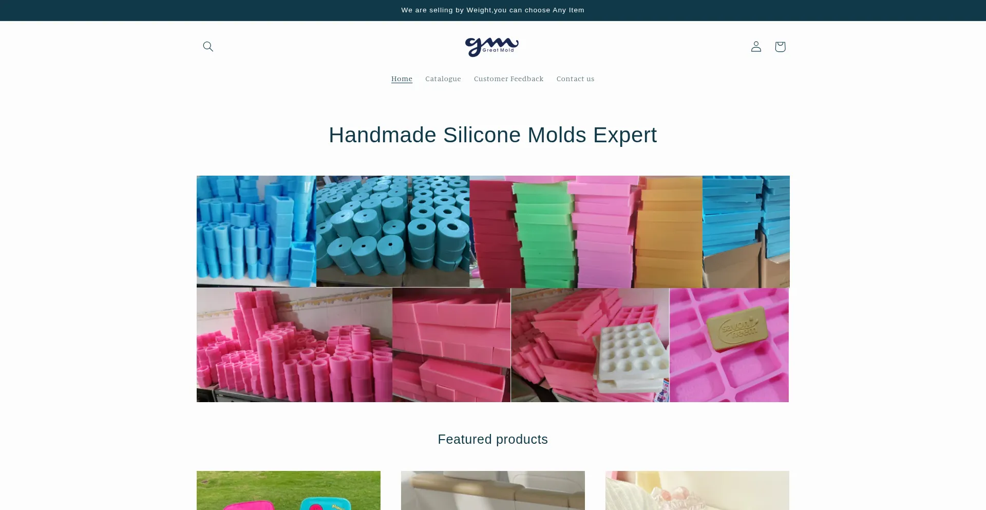 Website screenshot of Greatmoldstore.com