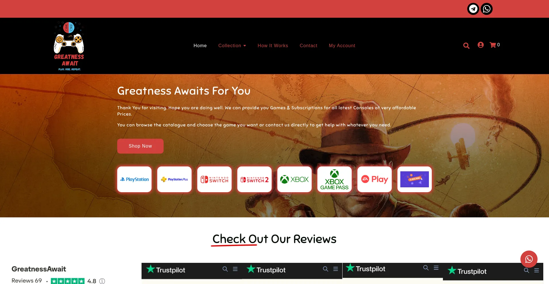 Greatnessawait.com