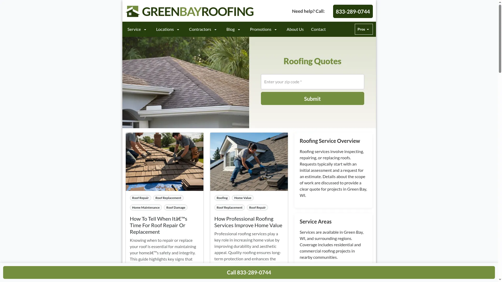 Greenbayroofs.com