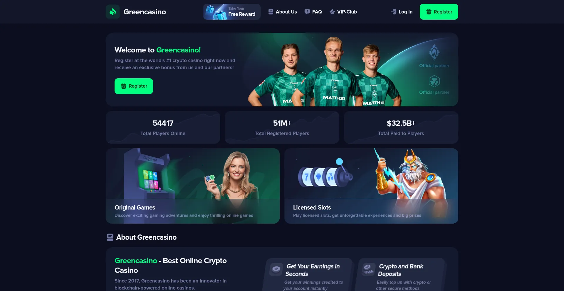 ¿És Seguro y Confiable Greencasino.us?