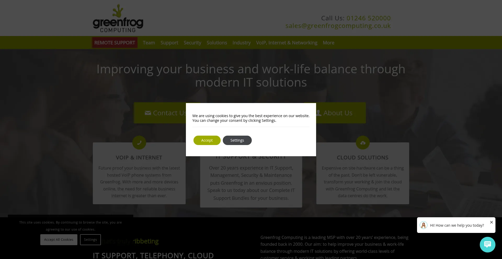 Greenfrogcomputing.co.uk