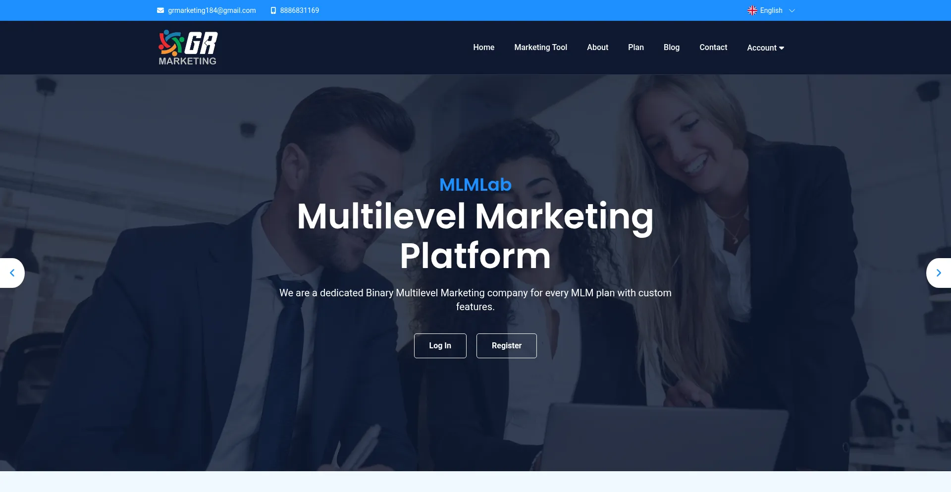 ¿És Seguro y Confiable Grmarketing.info?