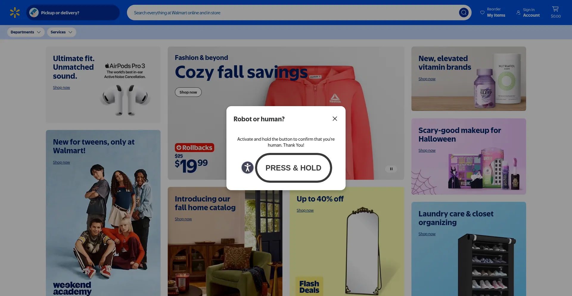 ¿És Seguro y Confiable Grocery.walmart.com?