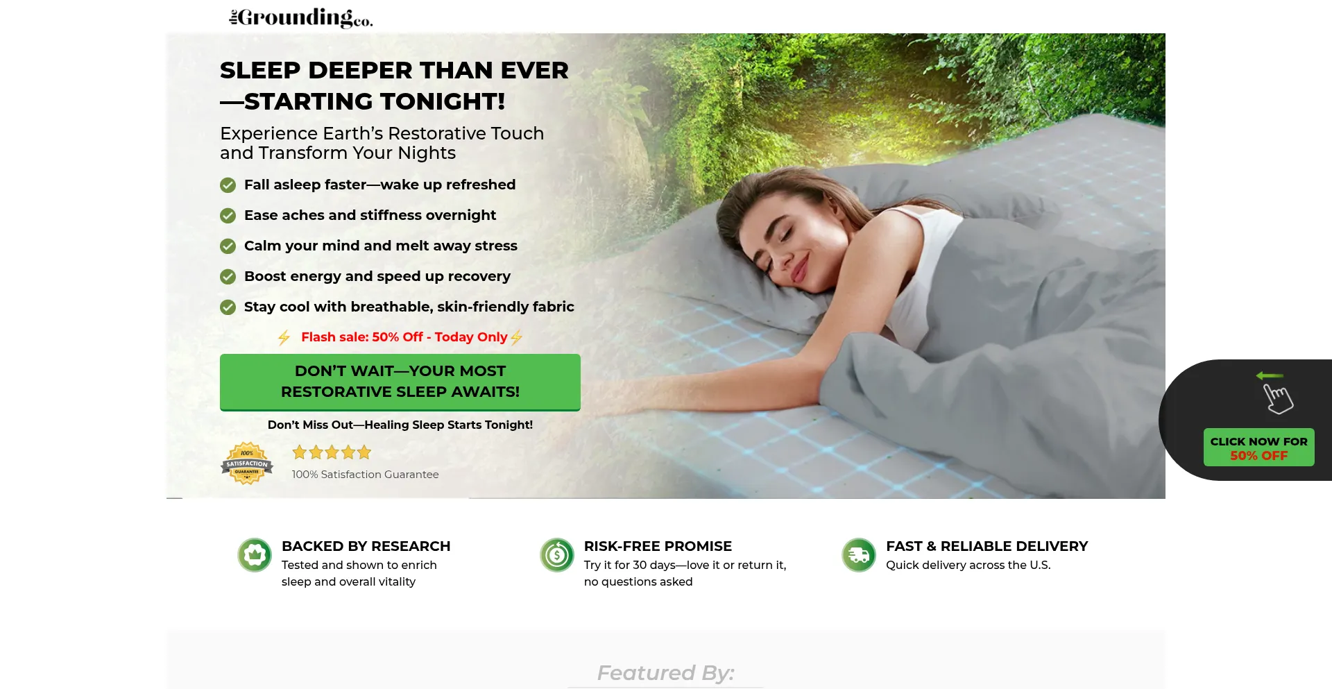 Groundingsleepsheets.com
