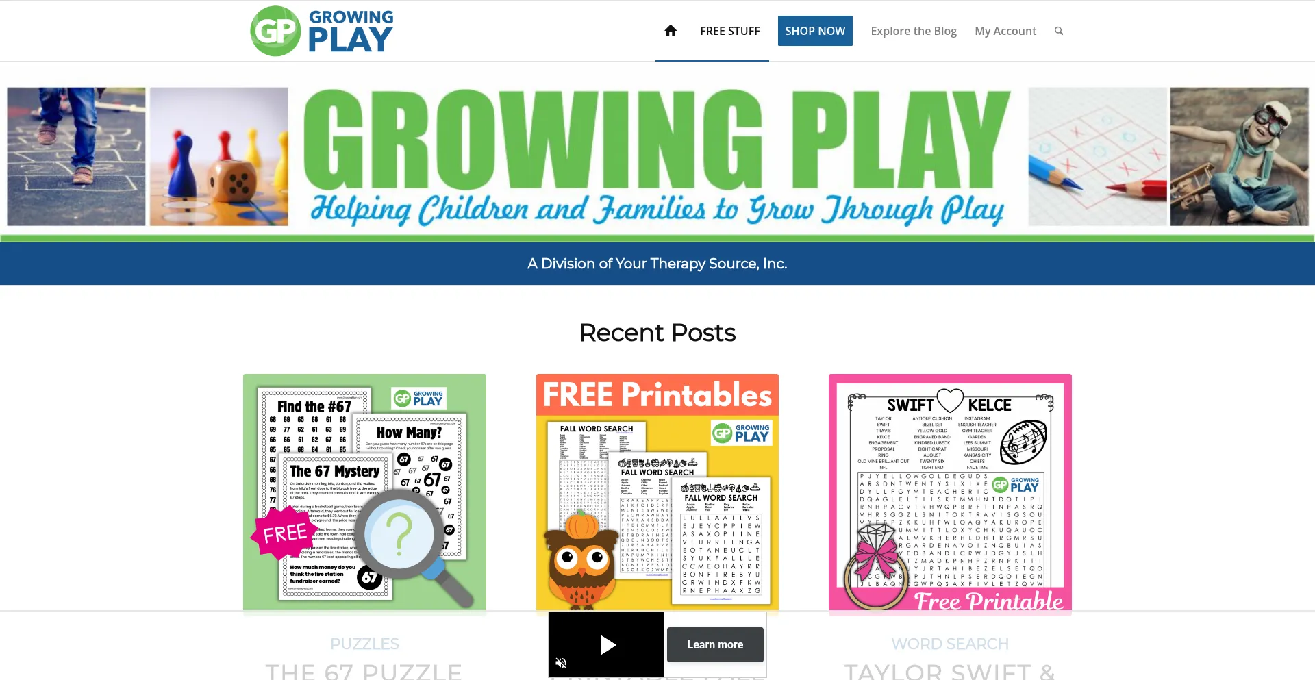 Growingplay.com Screenshot