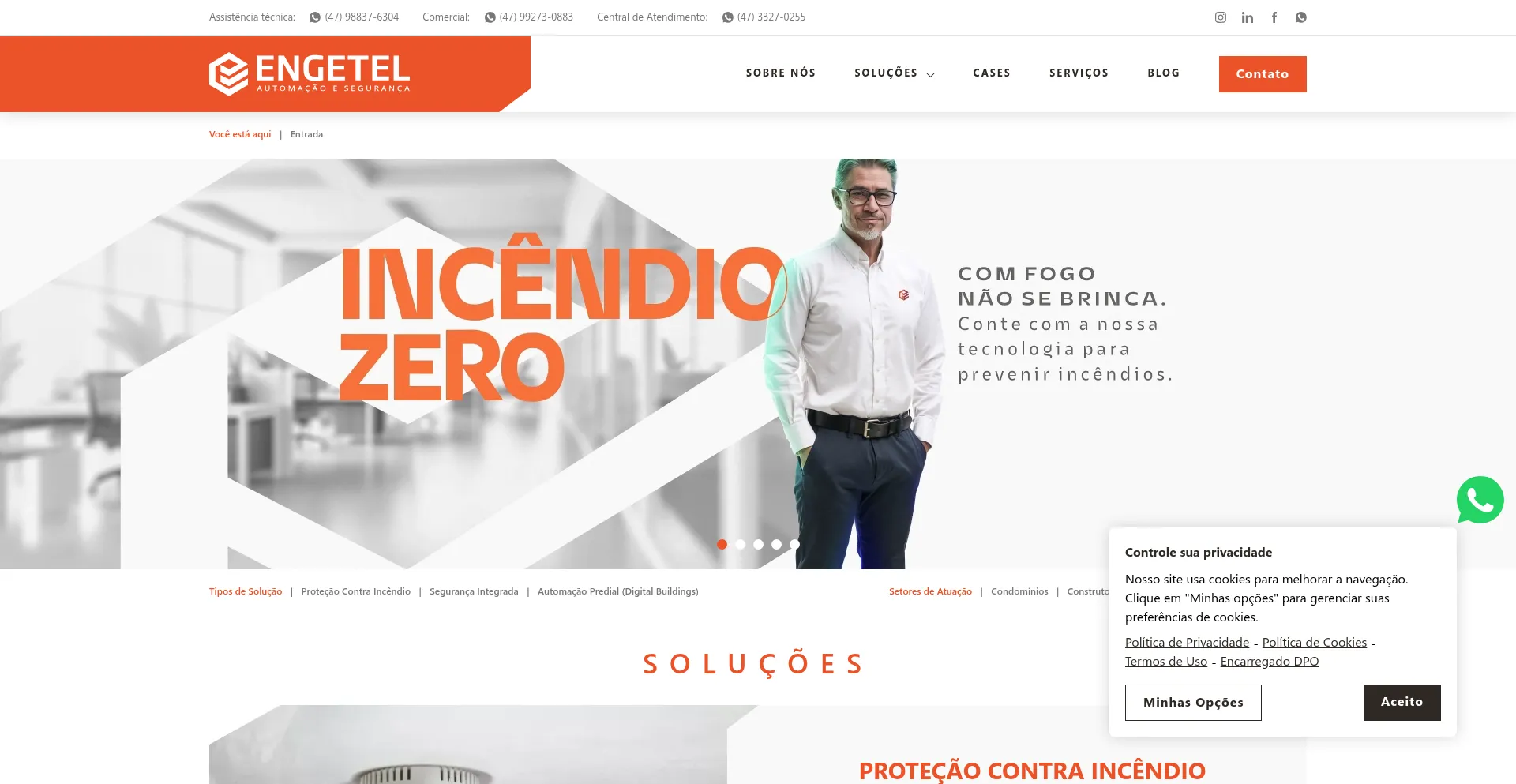 ¿És Seguro y Confiable Grupoengetel.com.br?