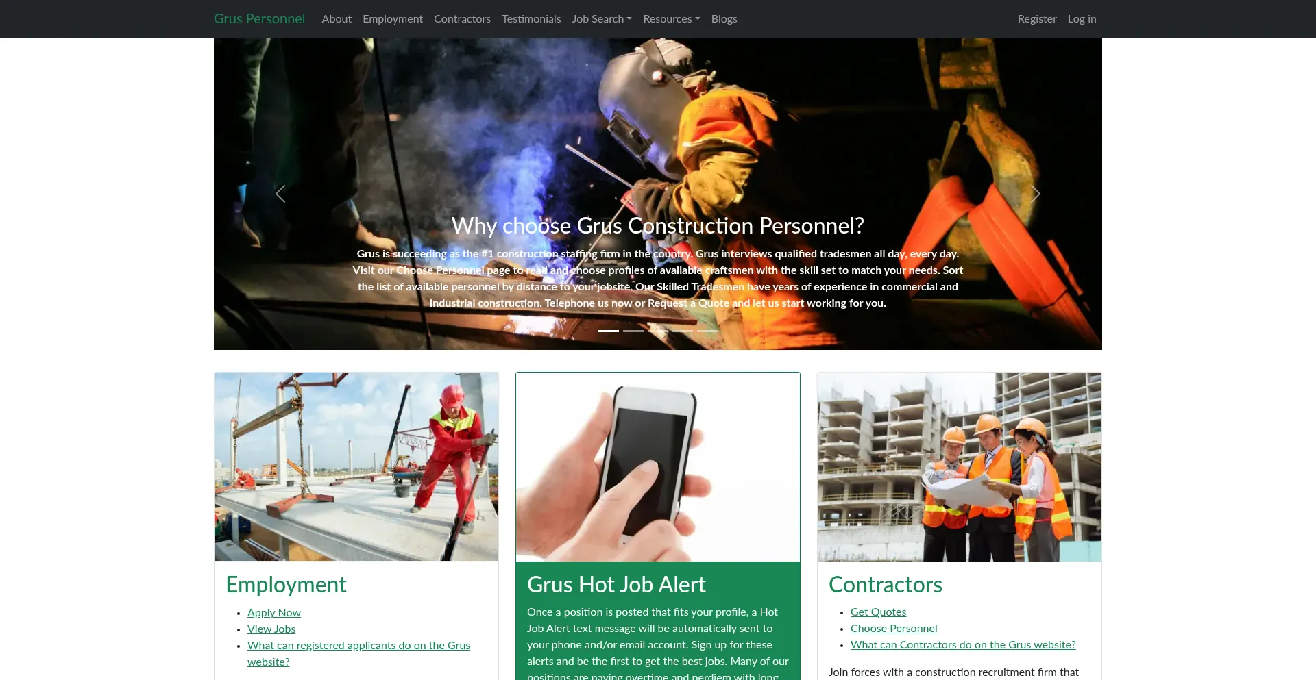 ¿És Seguro y Confiable Gruspersonnel.com?