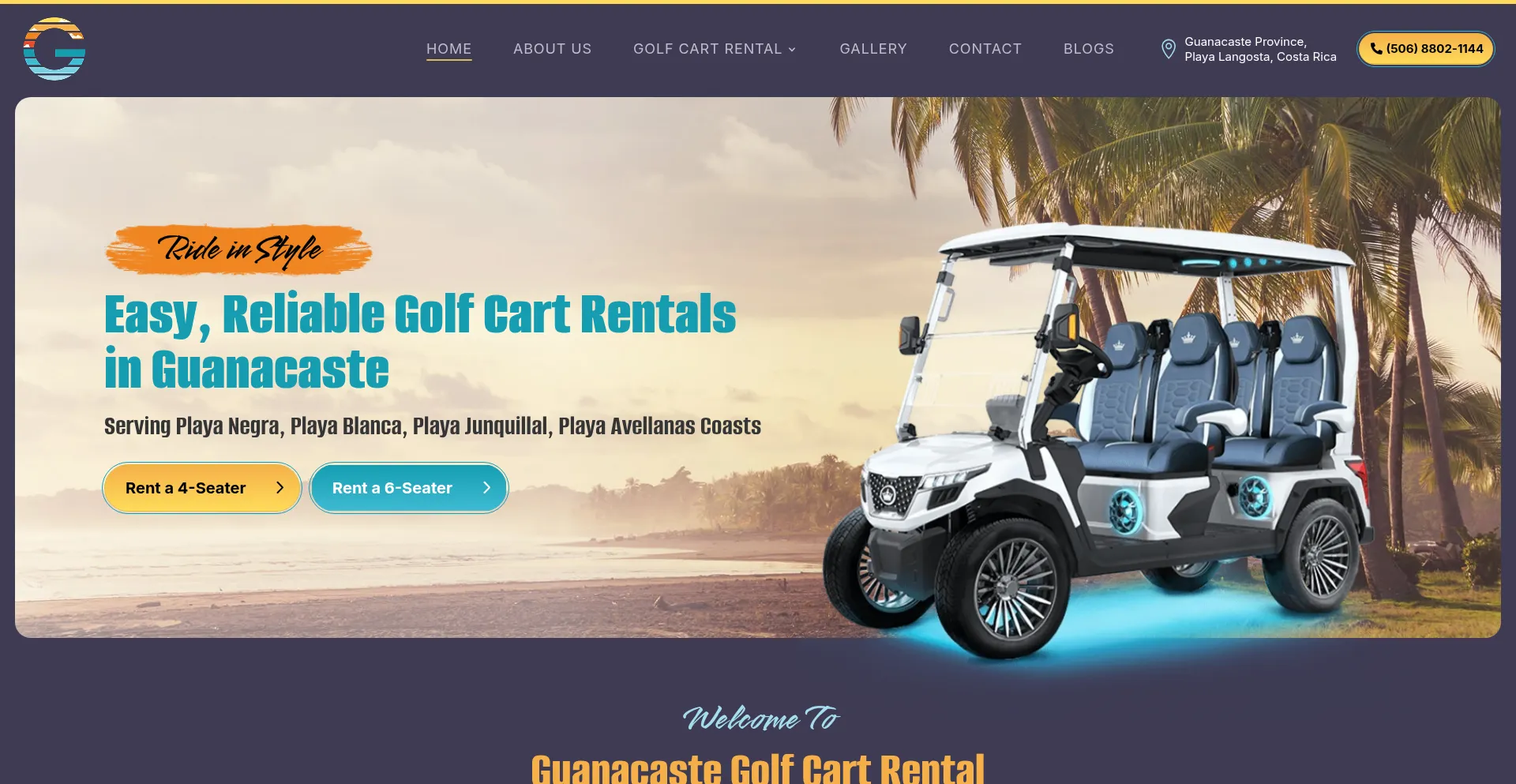 Guanacastegolfcartrentals.com
