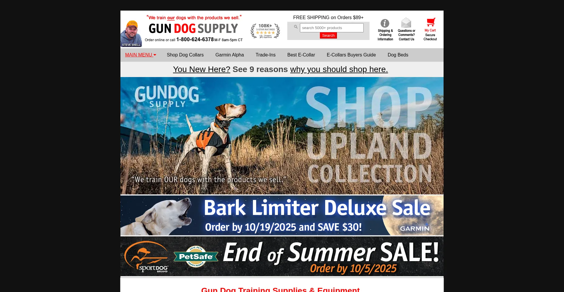 ¿És Seguro y Confiable Gundogsupply.com?