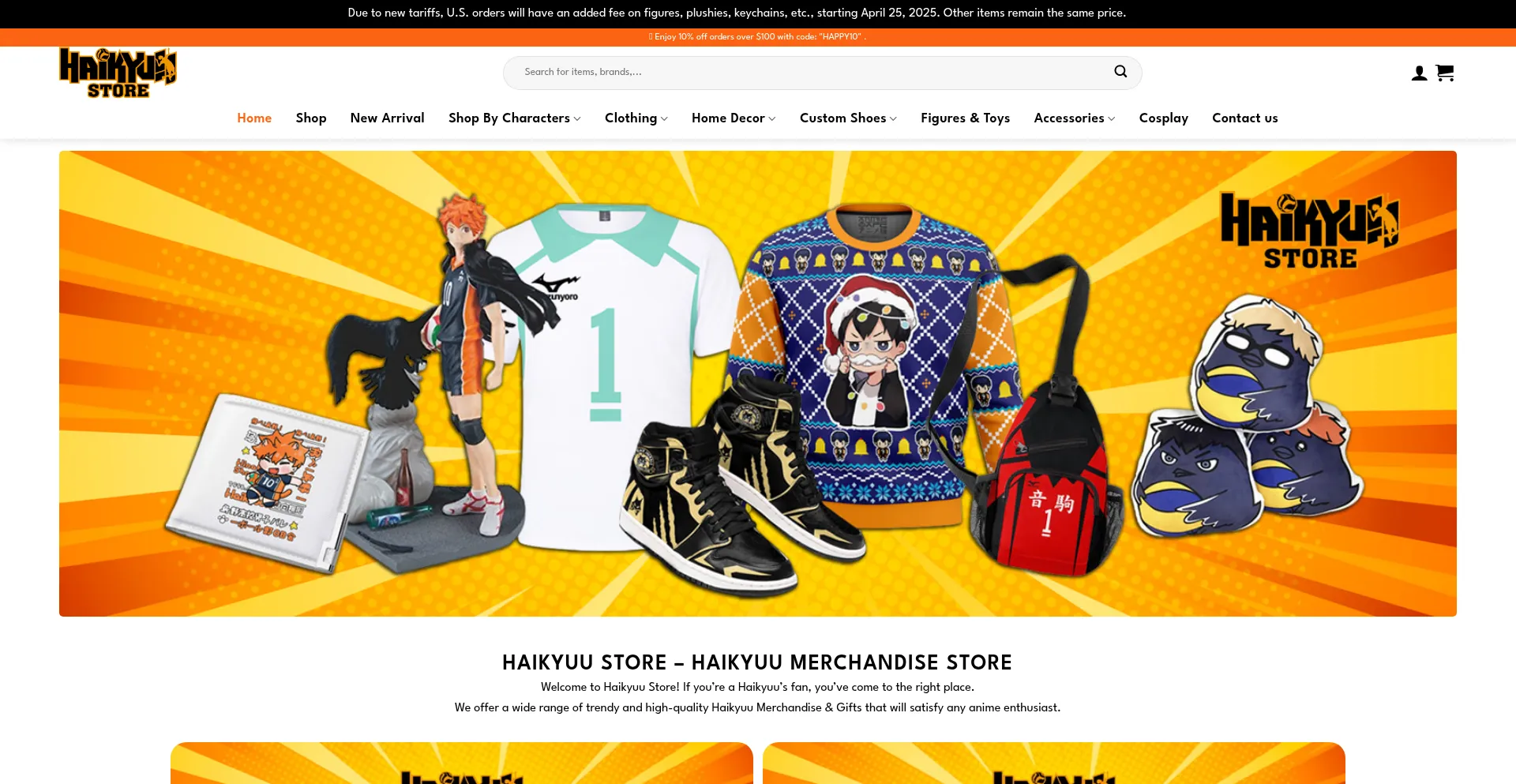 ¿És Seguro y Confiable Haikyuustore.com?