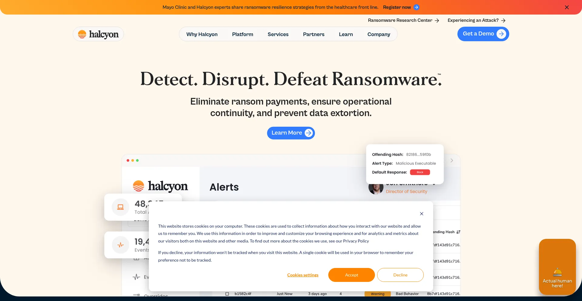 ¿És Seguro y Confiable Halcyon.ai?