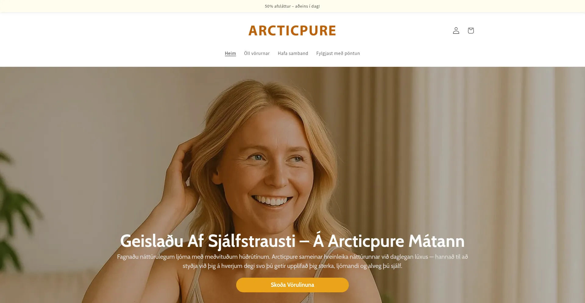 ¿És Seguro y Confiable Halloarcticpure.is?