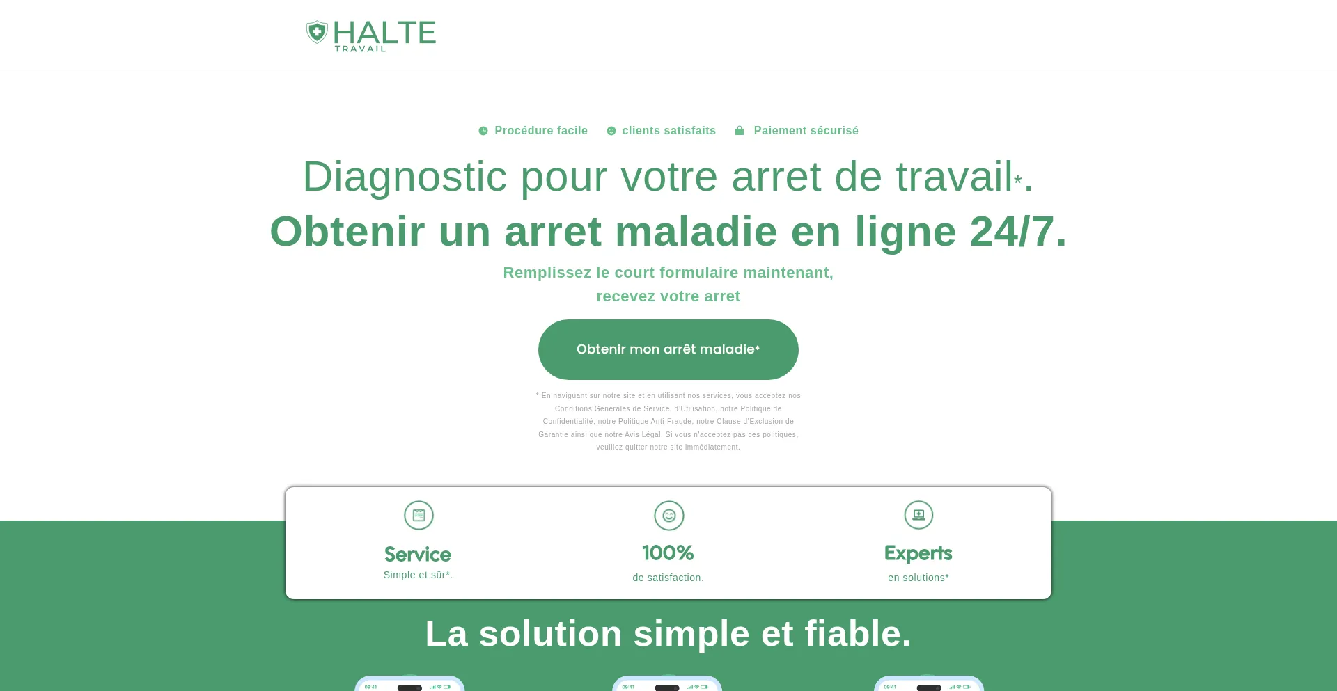 ¿És Seguro y Confiable Halte-travail.com?